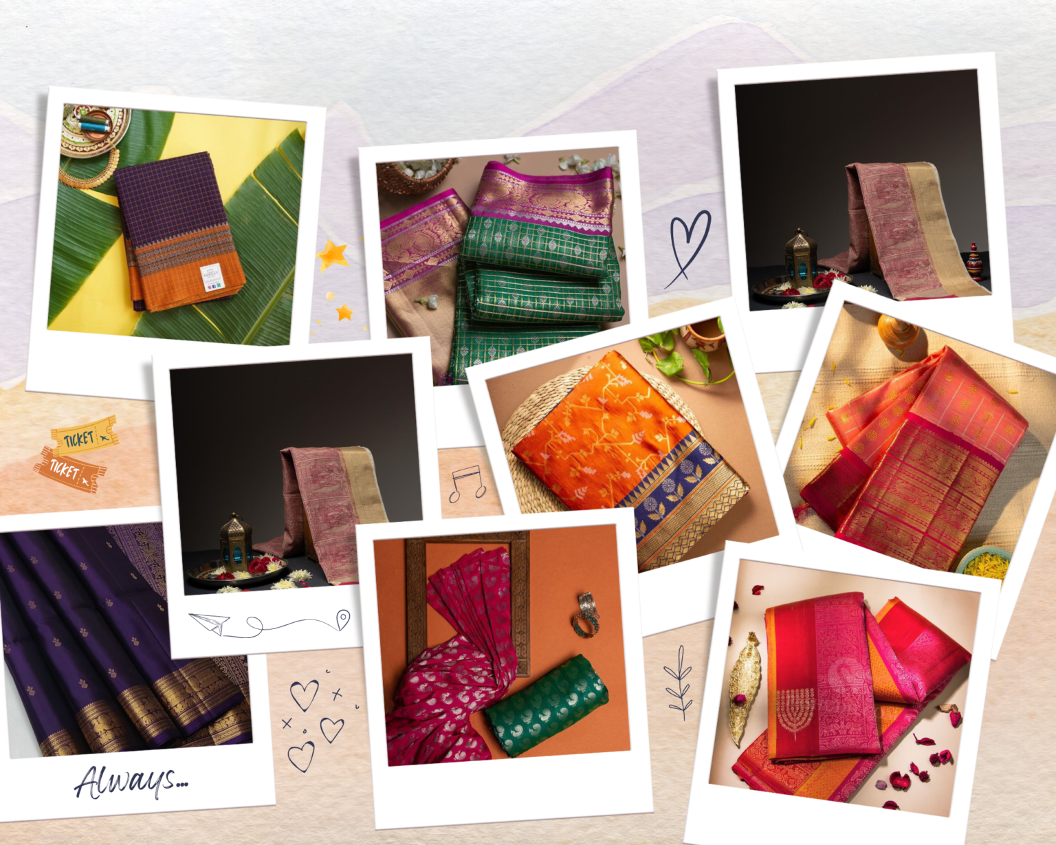 Customized Sarees